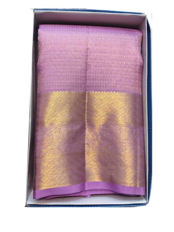 Pink Board Border ILKAL Silk Saree