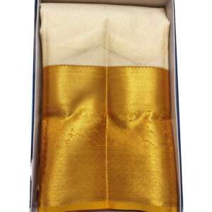 ILKAL SAREE - PEARL WHITE SAREE