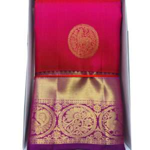 ILKAL SAREES - RED SILK SAREE