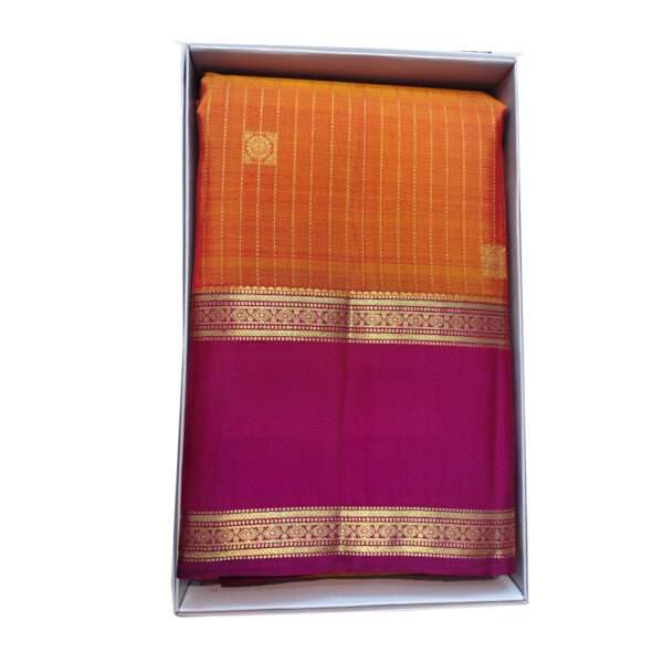 Molkalmur Sarees- Orange Colour